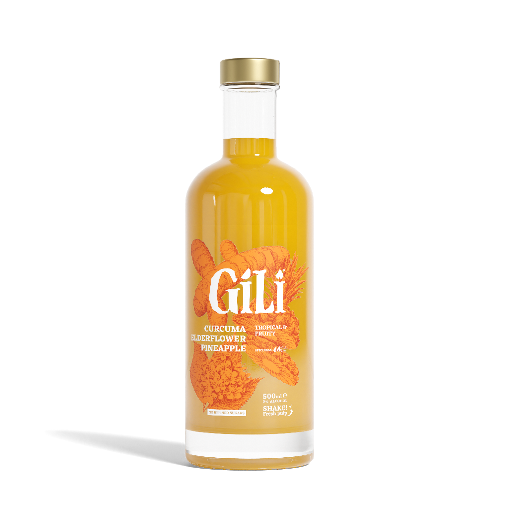 ​​​​​GILI TROPICAL TURMERIC ELIXIR - ORGANIC (front)