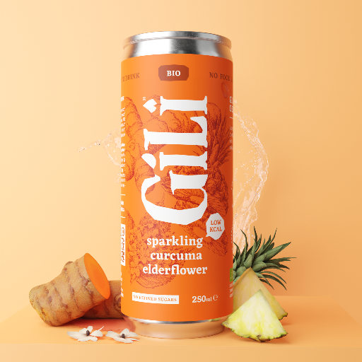 GILI MULTIPACK SPARKLING TURMERIC-ELDERFLOWER - ORGANIC