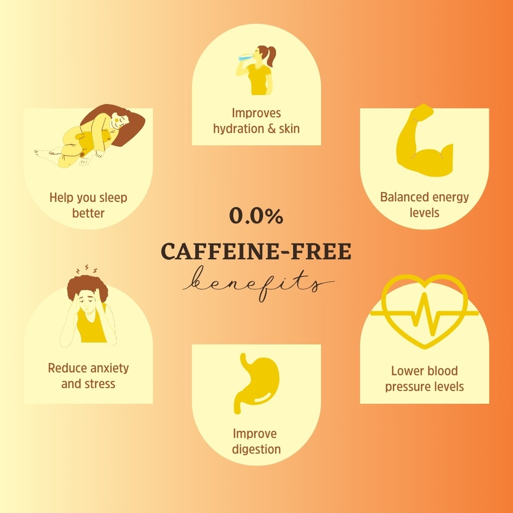 CAFFEINE-FREE BENEFITS